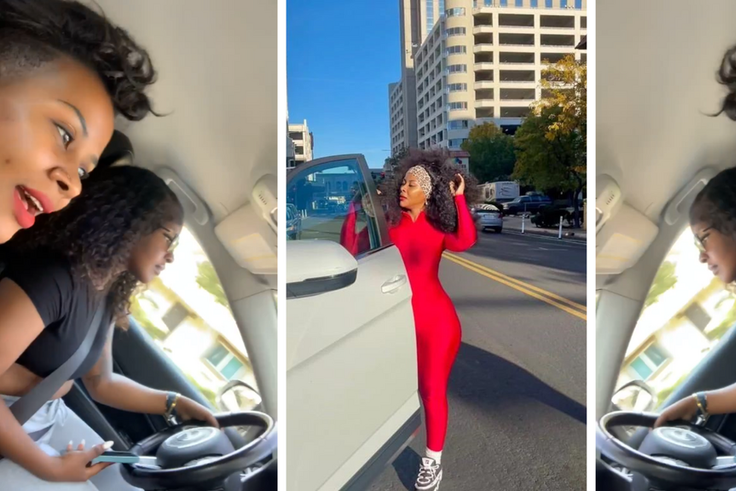 Netizens concerned over Desire Luzinda and daughter 3 hours drive to school/Instagram