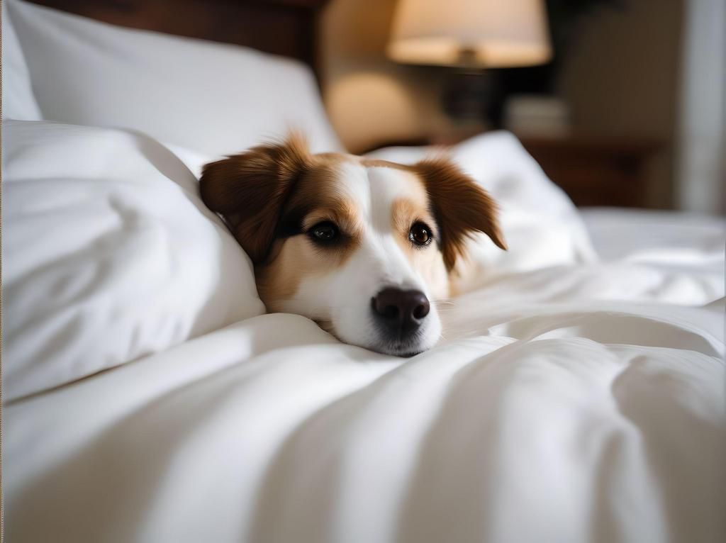 A dog pet