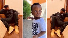 Ykee Benda celebrates son's birthday in high spirits in Canada/Instagram