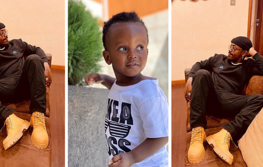 Ykee Benda celebrates son's birthday in high spirits in Canada/Instagram