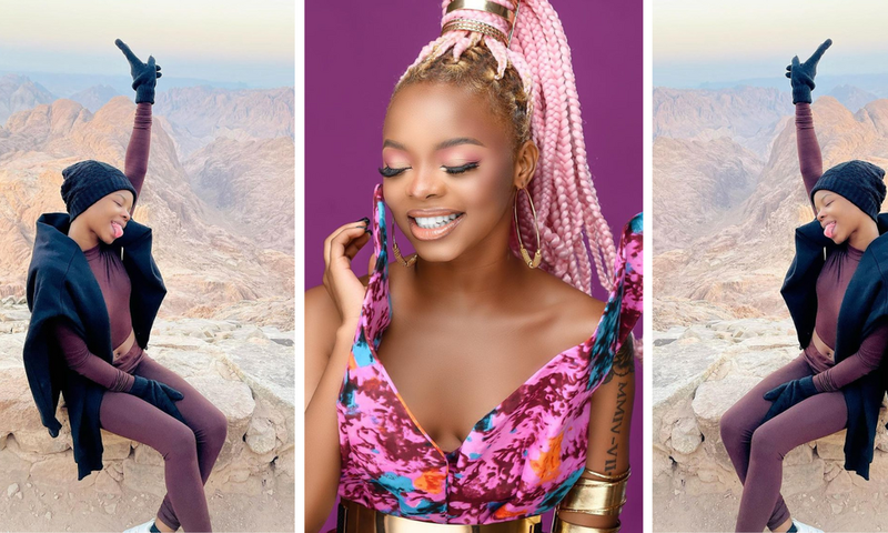 Pinky escapes Kampala heat, embraces the cold of a small town in Egypt/Instagram