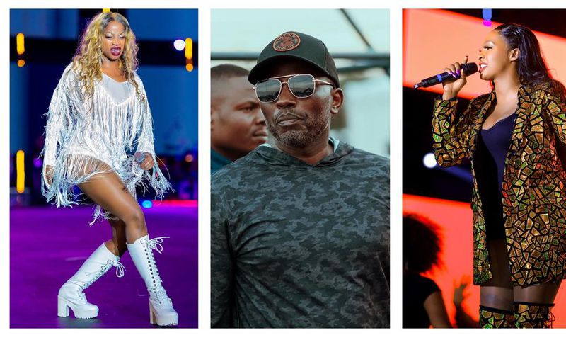 Dr Lawrence Muganga denied sabotaging Cindy Sanyu at the music battle