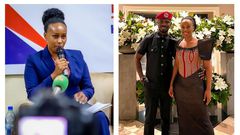 Bobi Wine defended his wife Barbie Itungo