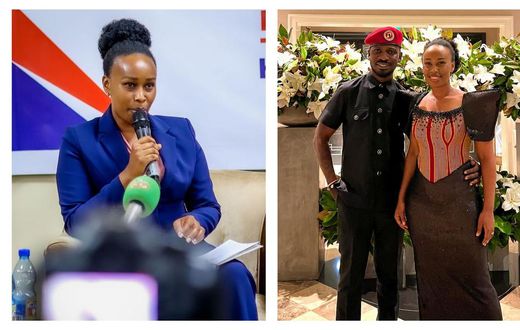 Bobi Wine defended his wife Barbie Itungo