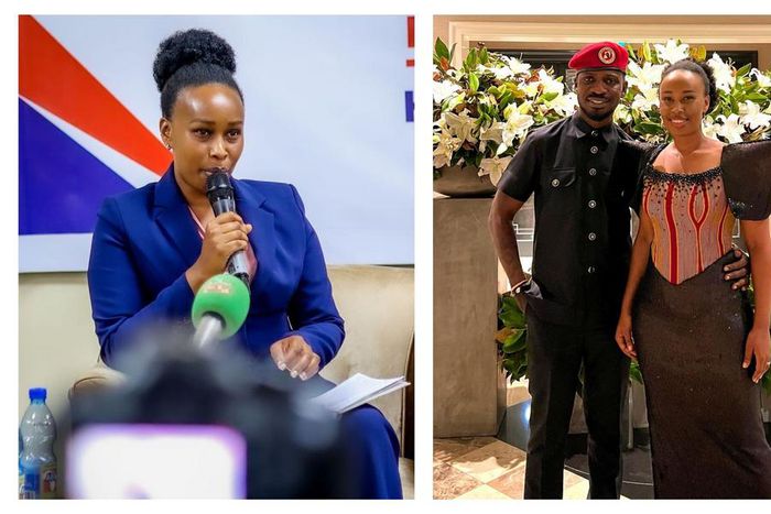 Bobi Wine defended his wife Barbie Itungo