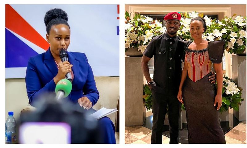 Bobi Wine defended his wife Barbie Itungo