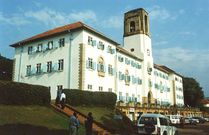 The Makerere University Main Hall in Kampala