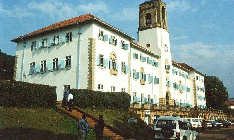 The Makerere University Main Hall in Kampala