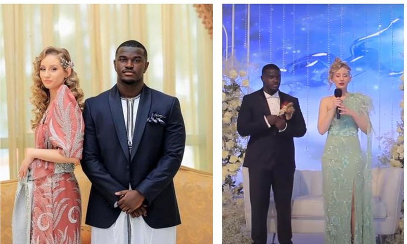 Robert Kayanja Jr introduced his fiancé Marlena Gailis at his father home in Kawuku