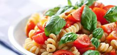 Tomatoes + pasta