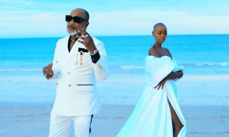 Judith Heard and Koffi Olomide. Image credit: Bryan Morel Publications.