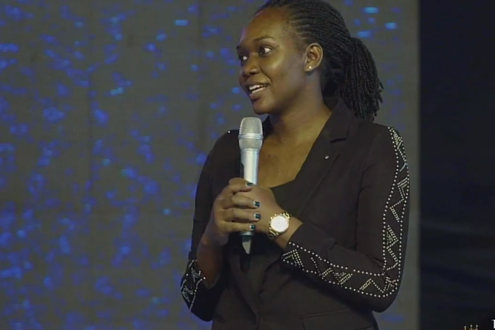 Phiona Nyamutoro at MCC yesterday