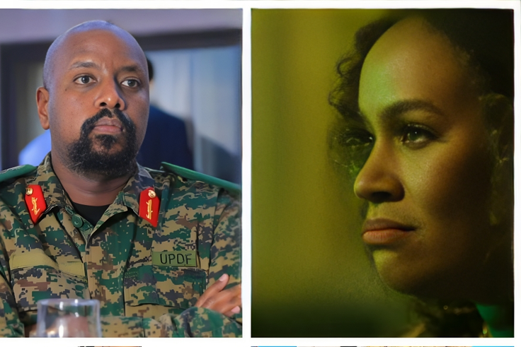 Juliana Kanyomozi and Gen Muhoozi Kainerugaba