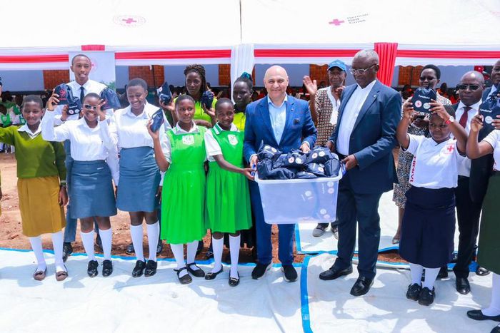 The pads manufacturing plant is hoped to benefit over 50,000 school girls