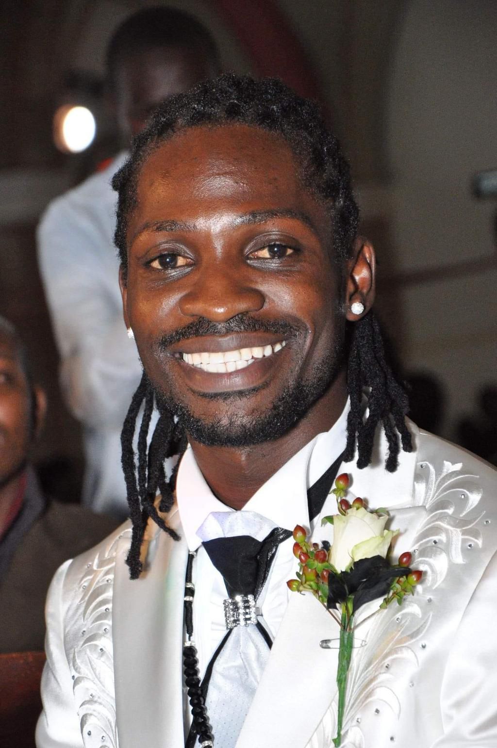 Bobi Wine could not stop smiling