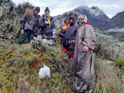 Rwenzori mountain climbers