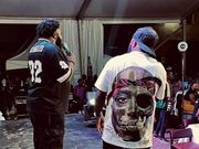 Madrat and Chiko on stage