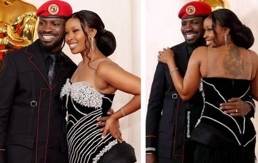 Bobi Wine and Barbie Kyagulanyi