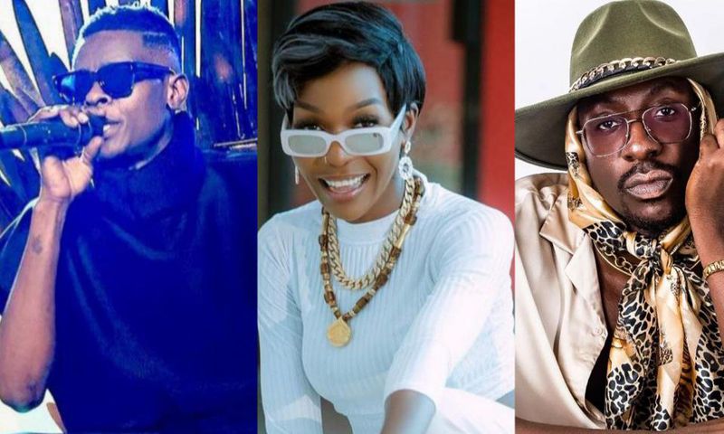 Jose Chameleone, Karole Kasita and Bien