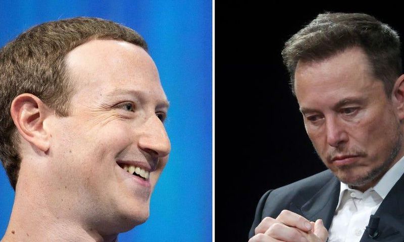Mark Zuckerberg (left) and Elon Musk (right).Christophe Morin/IP3/Getty Images; Chesnot/Getty Images
