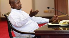 Muhoozi tweets like he fights, he's a shooter - Museveni