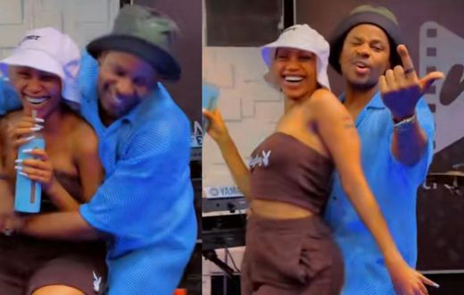 Sheebah Karungi and Crysto Panda
