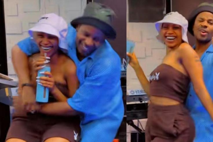 Sheebah Karungi and Crysto Panda