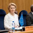 European Commission President Ursula von der Leyen and AU Commission chairperson Moussa Faki Mahamat. Photo by: Etienne Ansotte / European Union