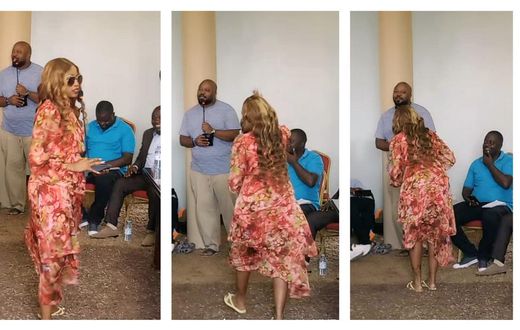 Sheebah Karungi accused DJ Nimrod of disrespecting her during the UNMF meeting