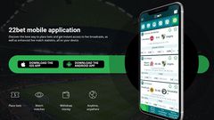 The 22Bet app offers users all the tools necessary for a smooth betting experience.