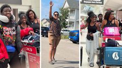 The Mutesasiras head to Uganda days after their mother's arrest joke for her sexuality/Instagram