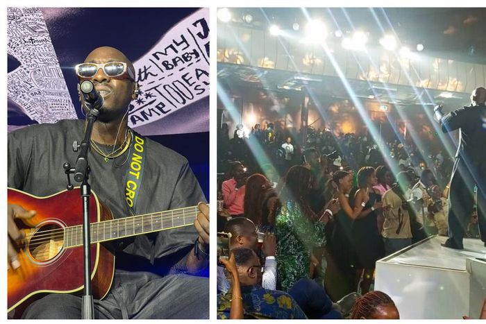 Bien perfoming live at the Kampala Serena Hotel on Thursday, Feb 15