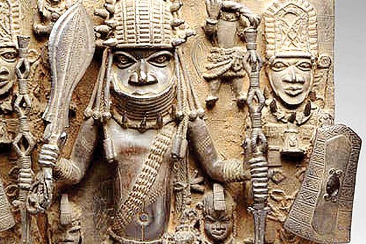 Looted African artifacts