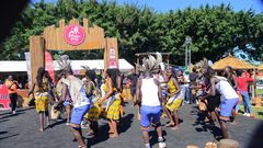 The cultural village showcased Uganda's diverse cultural experiences through food, fashion, music, and dance