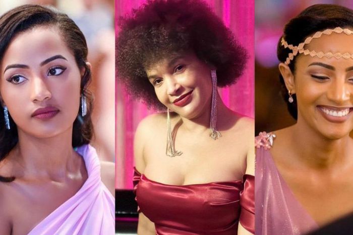 Rayah Mutesi and Daniella Atim (middle)