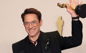 Robert Downey Jr won his first Oscar, for best supporting actor for Oppenheimer