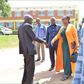 Hon Alice Kaboyo on arrival in Kyegegwa district