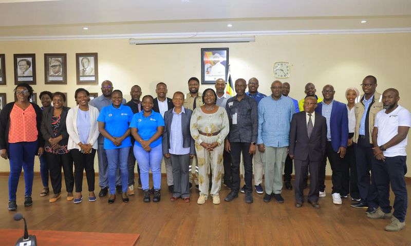 The team was flagged off by Energy Minister Ruth Nankabirwa
