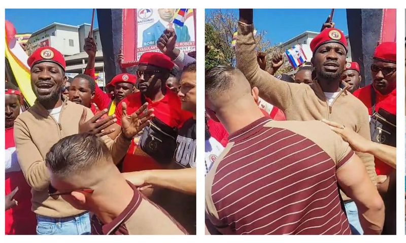 Bobi Wine in South Africa