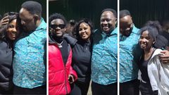 WATCH: 'You're so grown!' Steven Mutesasira embraces his children in joyful reunion/Instagram