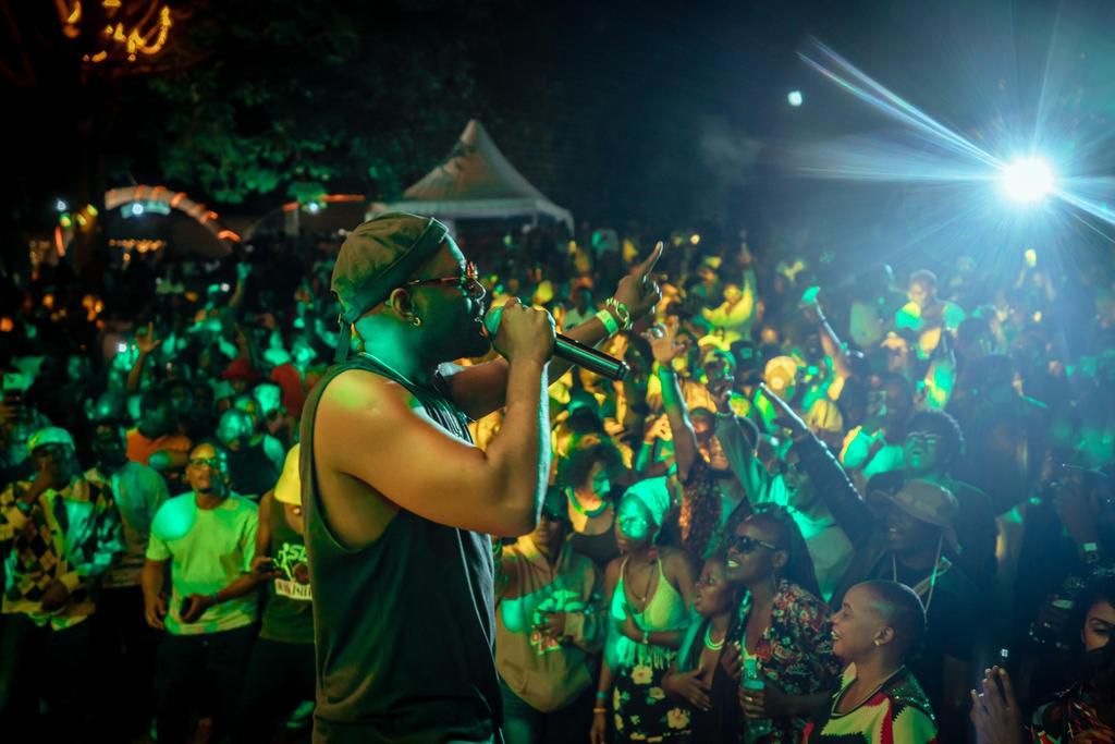 Maurice Kirya performing