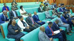 Speaker Among, while adhering to parliamentary procedural rules, suggested that Mbwatekamwa wait for Gen. Otafiire's presence to formally address these concerns.
