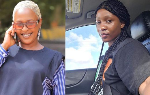 Lilian Mbabazi and Jalia Walda Nassolo