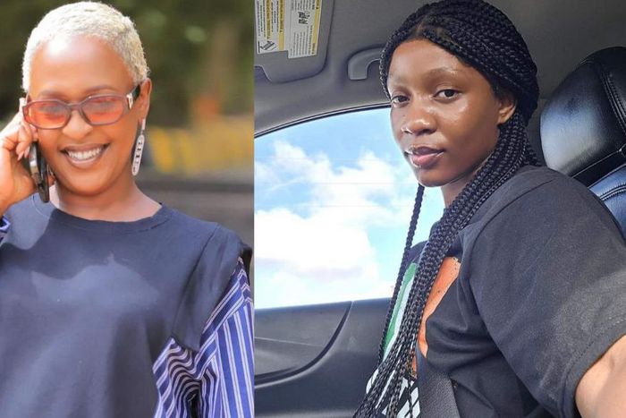 Lilian Mbabazi and Jalia Walda Nassolo