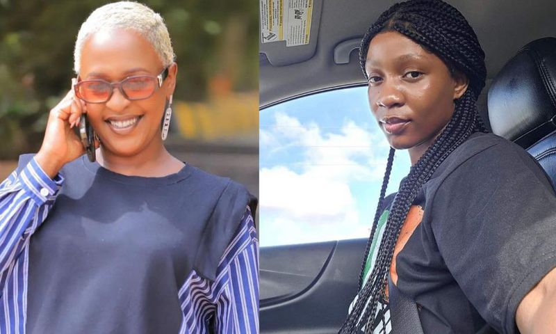 Lilian Mbabazi and Jalia Walda Nassolo