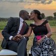 Andrew Mwenda with wife Fifi