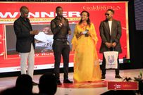 Kenny Rukundo, Most Influential Actor of the Year 2023, was accompanied by his mother and fellow actor, Allan Kutos