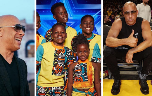 Ghetto kids grab Vin Diesel's attention in an exclusive meetup/Instagram