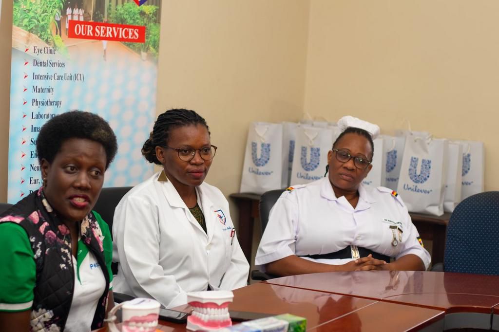 86 percent of the Ugandan population has never visited a dentist