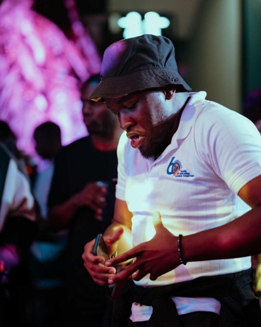 Revelers turned up in numbers for the launch